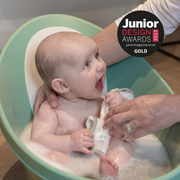 Banheira Shnuggle para Bebé | Suporte para recém-nascidos com apoio inferior | Banheira compacta para bebés
